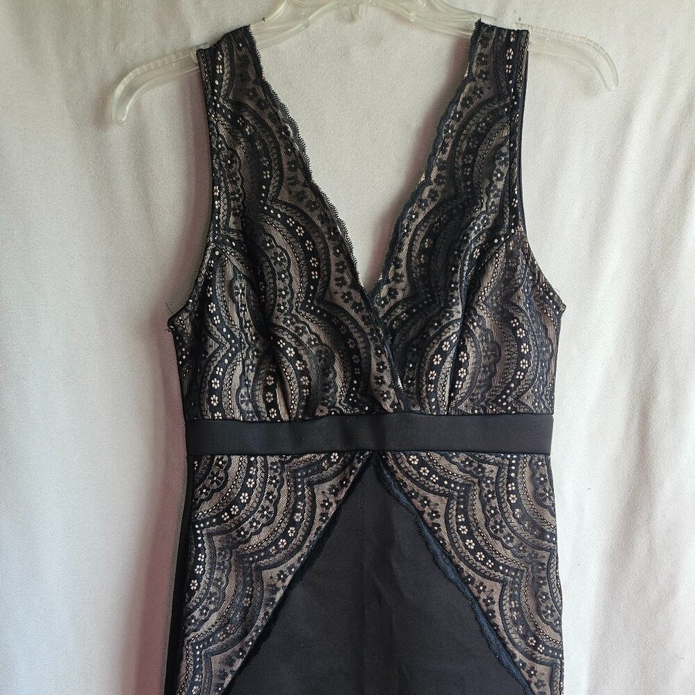 Charlotte Russe size Medium dress. Very sexy, black with lace.